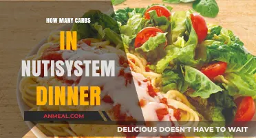 Nutrisystem Dinner Carbs: Counting Carbohydrates in Your Evening Meal