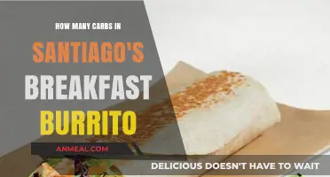 Santiago's Breakfast Burrito: Carb Count and Nutrition Facts