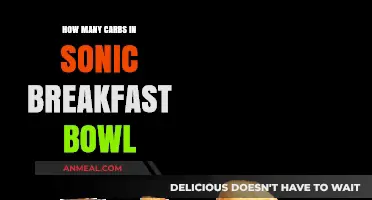 Sonic Breakfast Bowl: Carb Count and Nutrition Facts