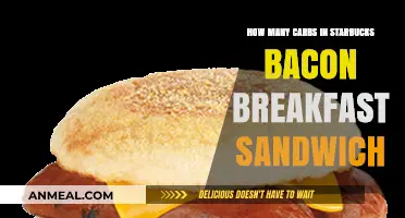Starbucks' Bacon Breakfast Sandwich: Carb Count and Nutrition Facts