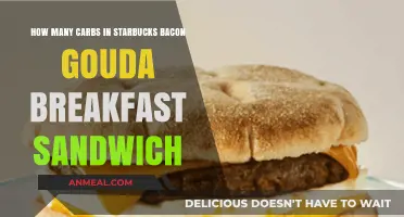 Starbucks' Bacon Gouda Breakfast Sandwich: Carbs and Calories