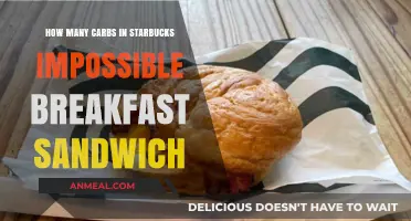 Starbucks' Impossible Breakfast Sandwich: Carbs and Calories Explored