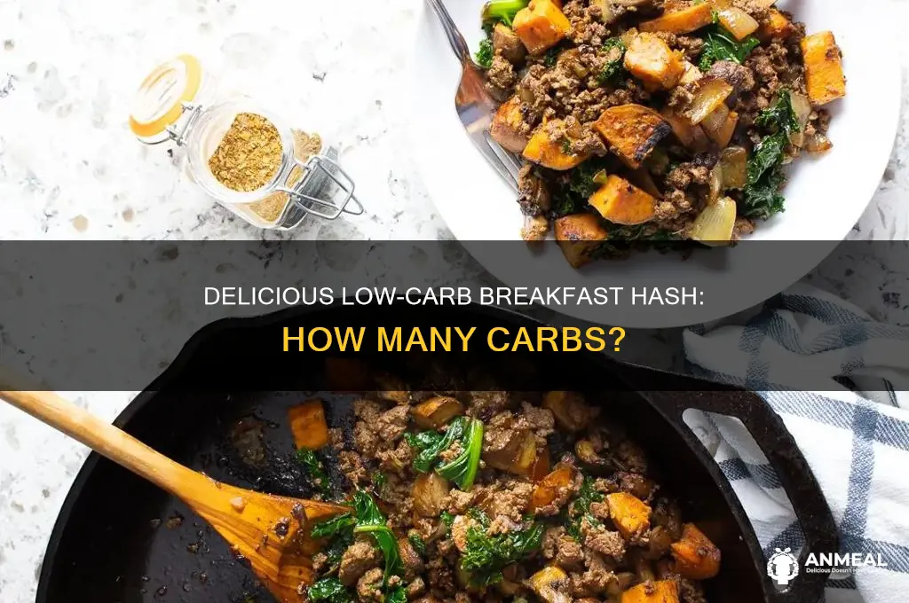 how many carbs in the low carb breakfast hash