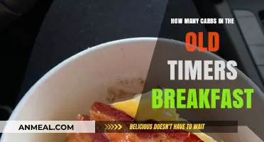 Old-Timers' Breakfast: Carbs and Calories Revealed