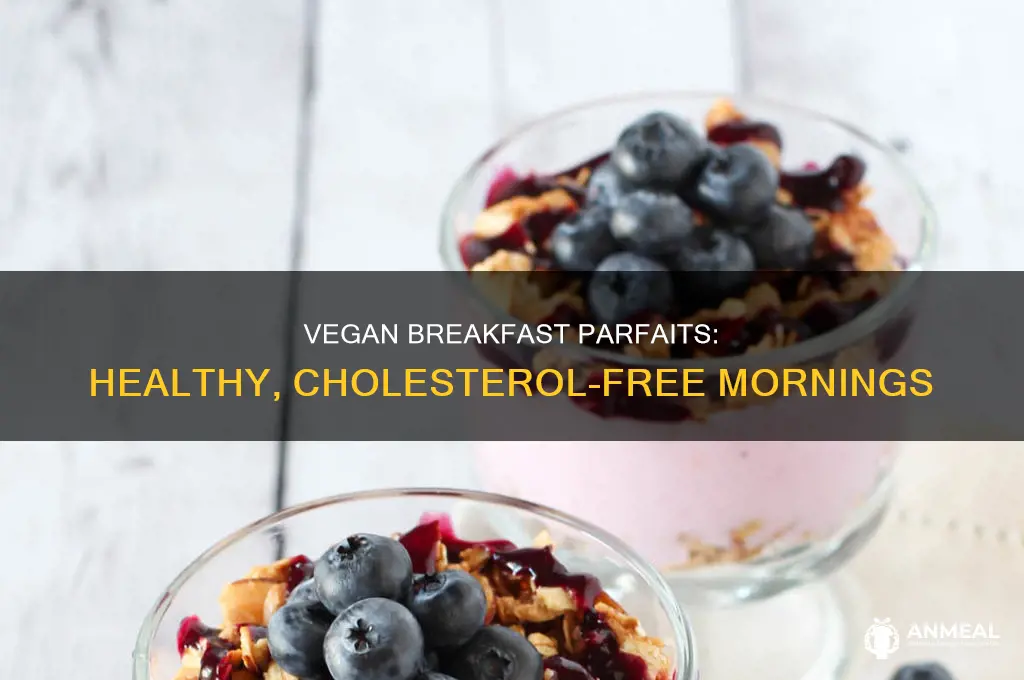 how many cholesterol in raw vegan breakfast parfaits