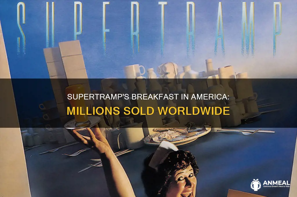 how many copies did supertramp sell of breakfast in america