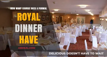 Exploring the Traditional Course Structure of a Royal Formal Dinner