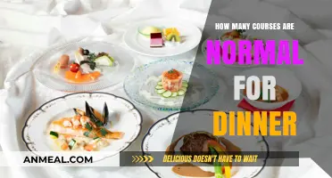 Understanding the Standard Number of Courses for a Dinner Meal