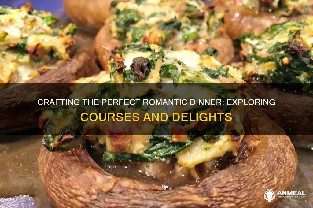 how many courses is there in a romantic dinner