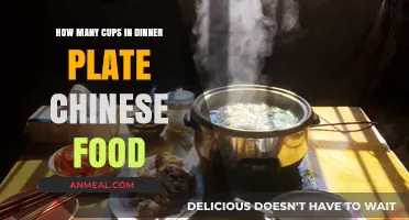 Chinese Food Portions: Cups in a Dinner Plate Explained