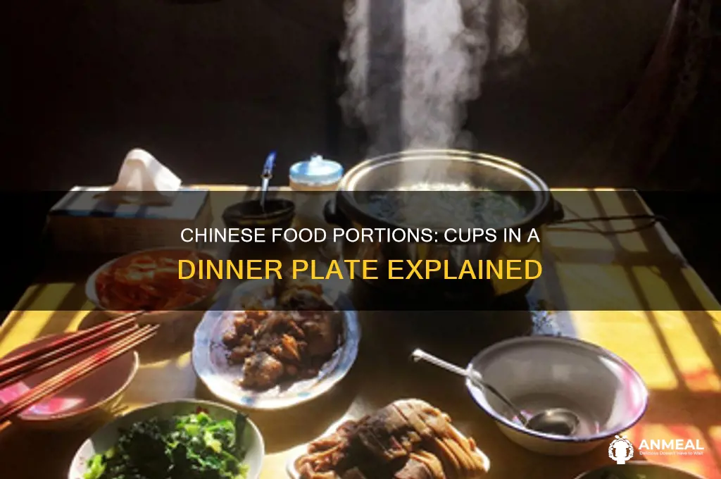 how many cups in dinner plate chinese food