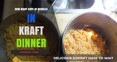 Kraft Dinner Noodle Count: How Many Cups Are Really Inside?
