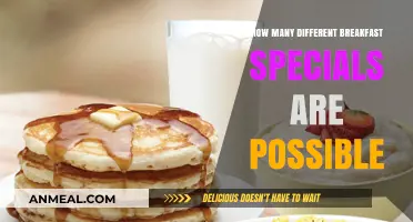 Breakfast Special: Endless Possibilities for Your Morning Meal