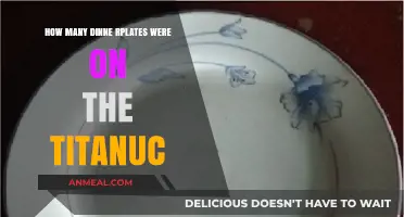 Unveiling the Titanic's Dining Elegance: Counting the Dinner Plates Aboard