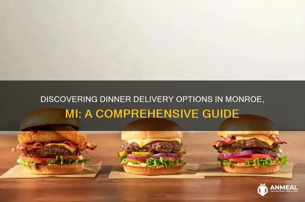 how many dinner deliveries are in monroe mi