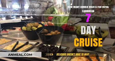Royal Caribbean 7-Day Cruise: Dinner Nights and Dining Experience