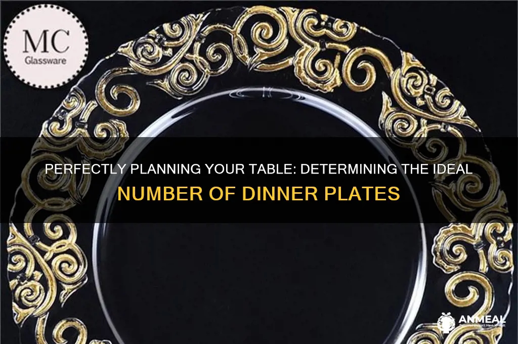 how many dinner plates do i need