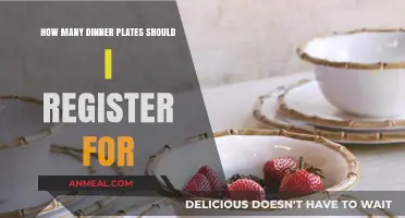 Perfectly Planning Your Registry: Ideal Dinner Plate Quantity Guide