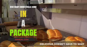 Dinner Roll Packages: How Many Rolls Are Typically Included?