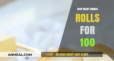 Perfect Portions: How Many Dinner Rolls to Serve 100 Guests