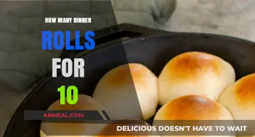 Perfect Portions: How Many Dinner Rolls to Serve 10 Guests