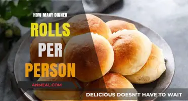 Perfect Portions: How Many Dinner Rolls Per Person for Any Meal