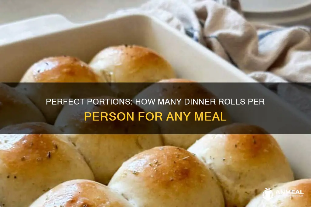 how many dinner rolls per person