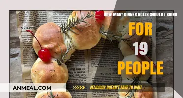 Perfect Portions: How Many Dinner Rolls to Bring for 19 Guests