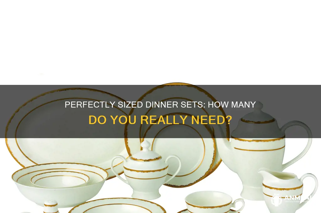 how many dinner sets do i need