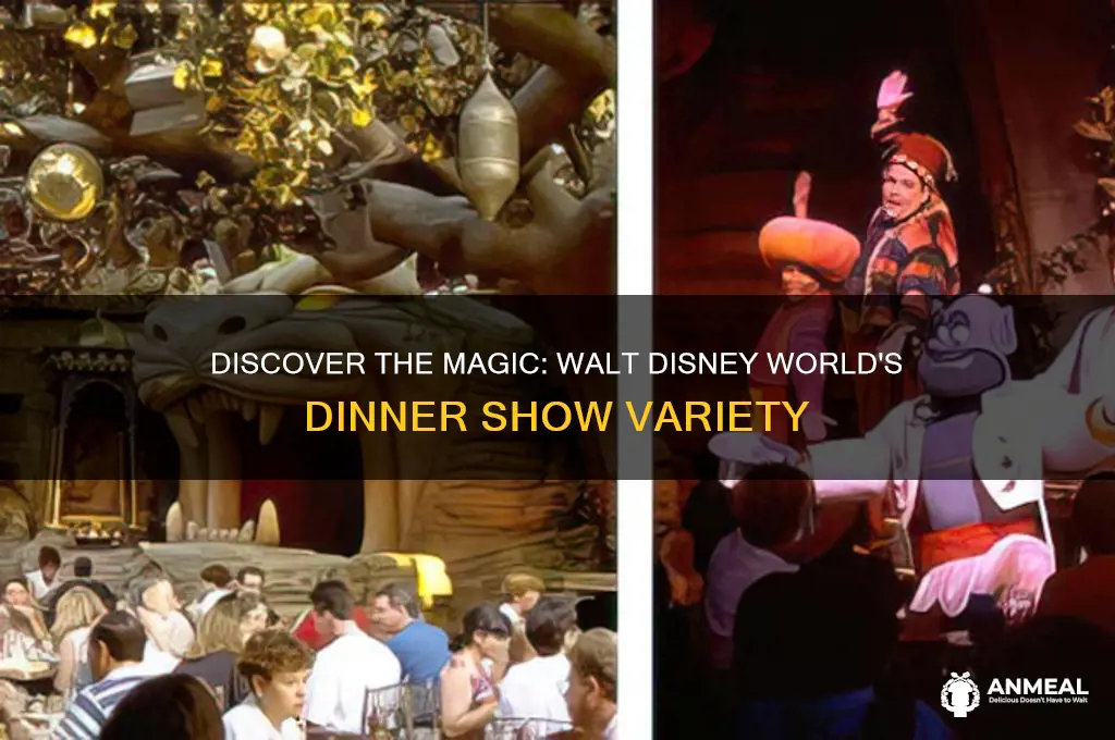 how many dinner shows are there at walt disney world
