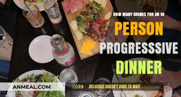 Planning the Perfect Progressive Dinner: Drinks for 18 Guests
