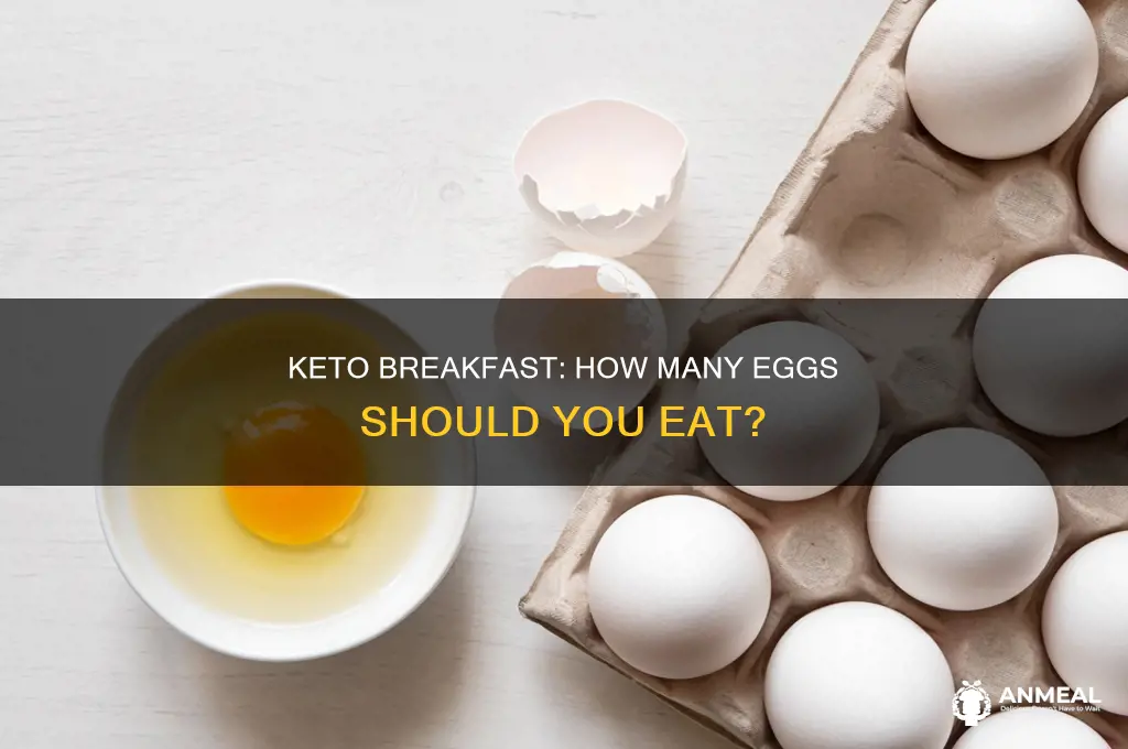 how many eggs do youneed for a keto breakfast