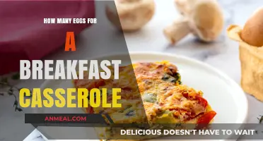 Breakfast Casserole: How Many Eggs Do You Need?