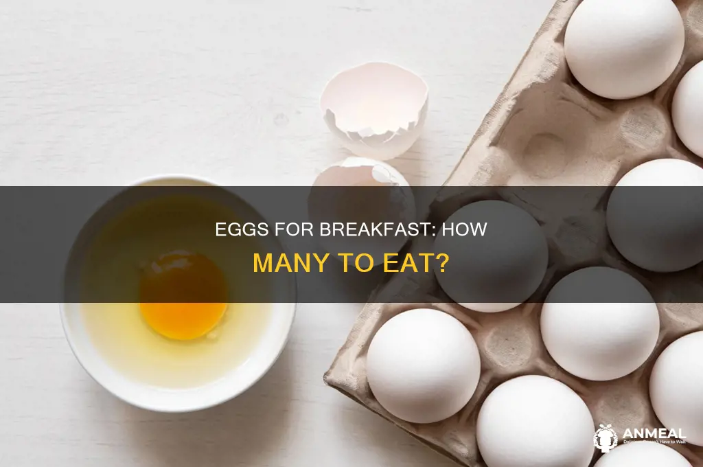 how many eggs for a breakfast