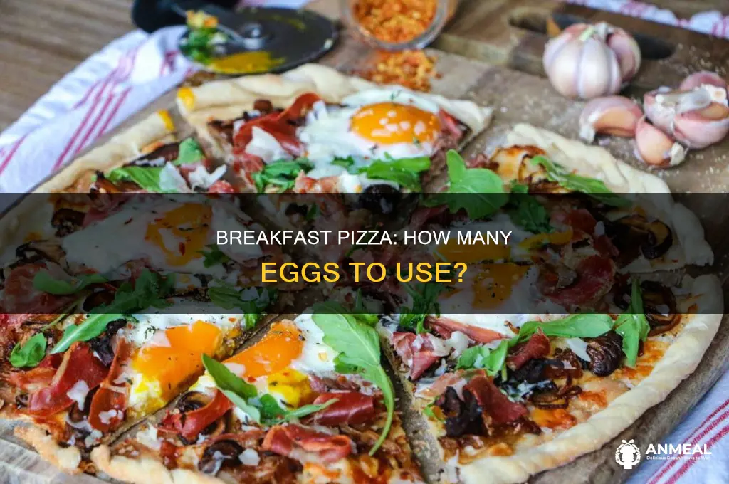how many eggs for breakfast pizza