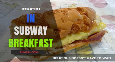 Eggs-traordinary Breakfast: Subway's Morning Menu Explored