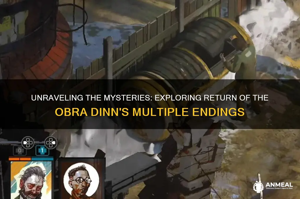 how many endings to return of the obra dinn