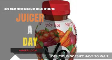 Veggie Breakfast Juice: How Much is Too Much?