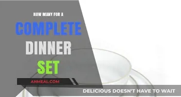 Perfect Dinner Set Size: How Many Pieces Do You Really Need?