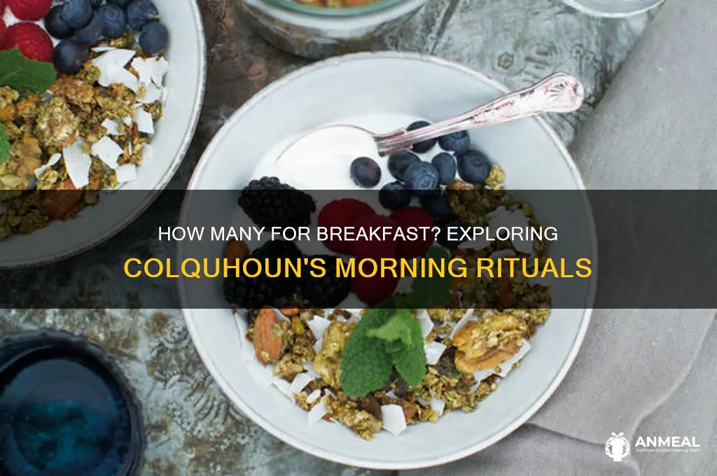how many for breakfast colquhoun