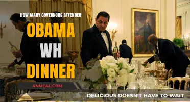 Governors at Obama's White House Dinner: Attendance Breakdown