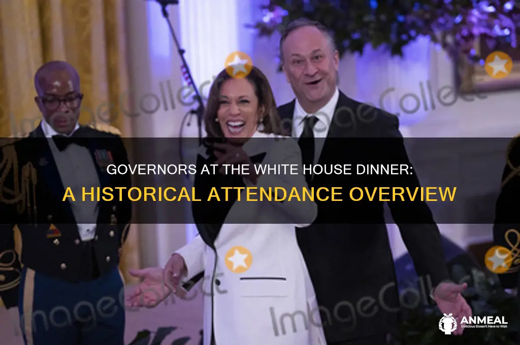 how many governors have attended wh dinner in the past