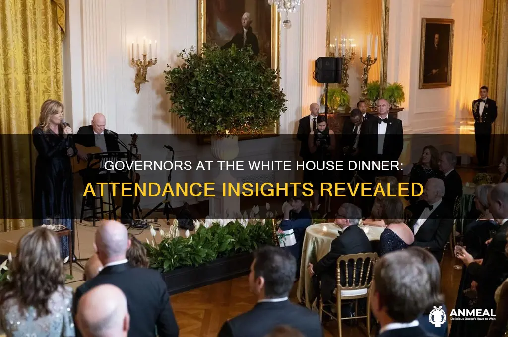 how many govs attend wh dinner
