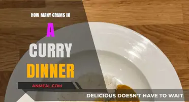 Curry Dinner Portions: Understanding Grams in Your Favorite Meal
