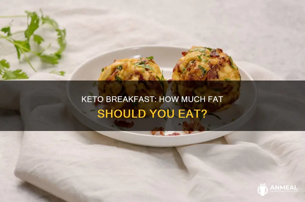 how many grams of fat breakfast keto