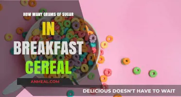 Sugar in Breakfast Cereal: How Much is Too Much?