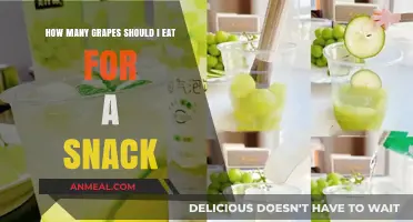 Snacking Smart: The Perfect Grape Portion for a Healthy Boost