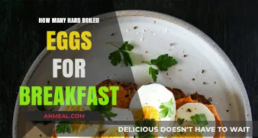 Healthy Breakfast: Hard-Boiled Eggs, How Many?