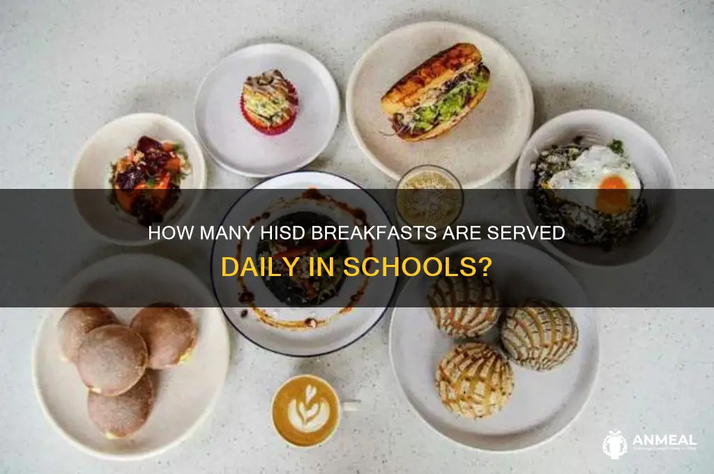 how many hisd in breakfast