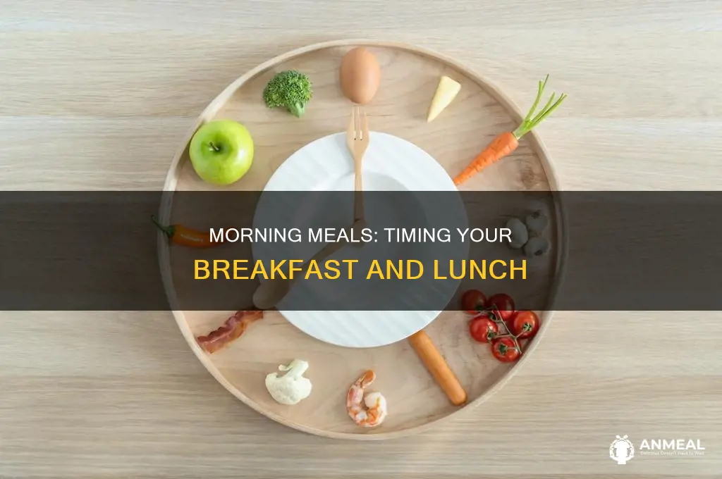 how many hours after breakfast should you have lunch